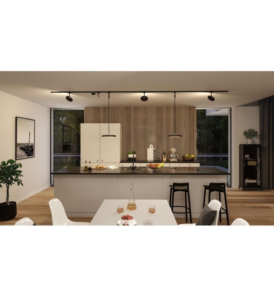 PAULMANN - URail LED Suspension Hildor 15W, 3000K, noir
