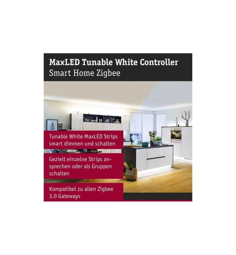 PAULMANN - Funk-Schaltaktor Zigbee MaxLED Tunable White 144W