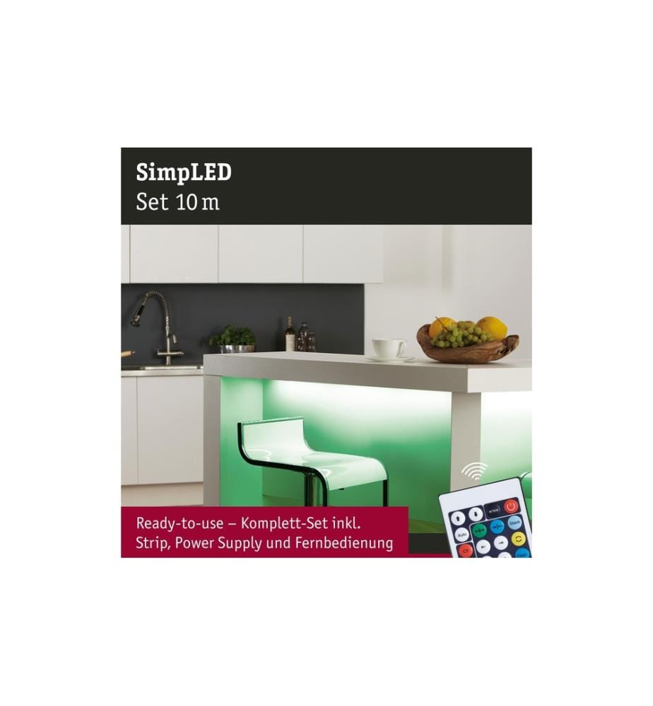 PAULMANN - LED-Stripe SimpLED RGB, 10 m Rolle