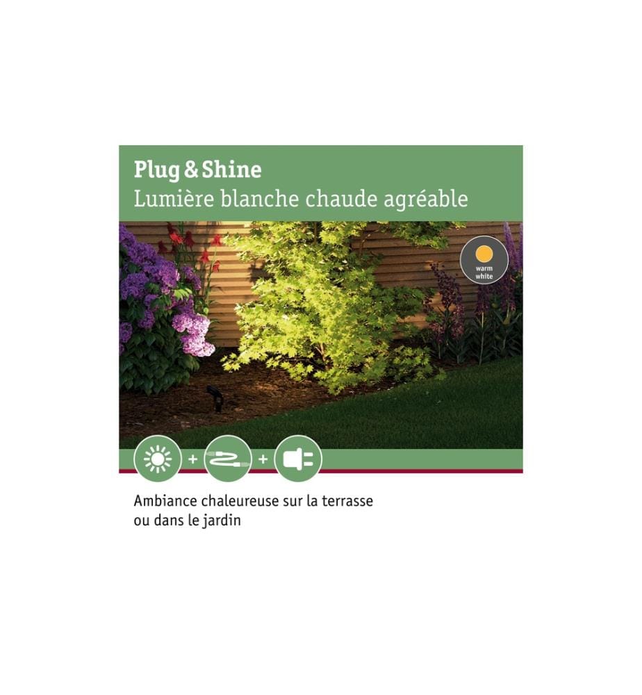 PAULMANN - Gartenspot Plug & Shine Sting 100° 3000 K, Erweiterung