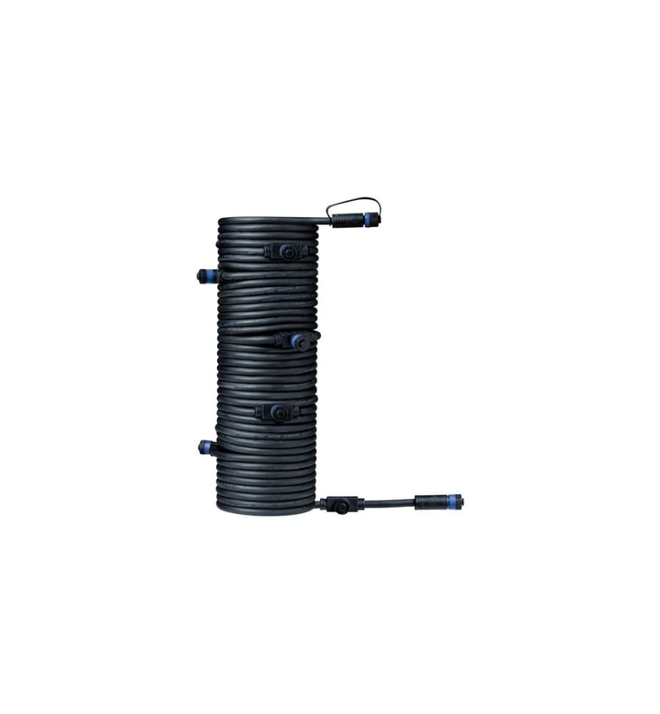PAULMANN - Câble de raccordement Plug & Shine 15 m avec 7 vérins