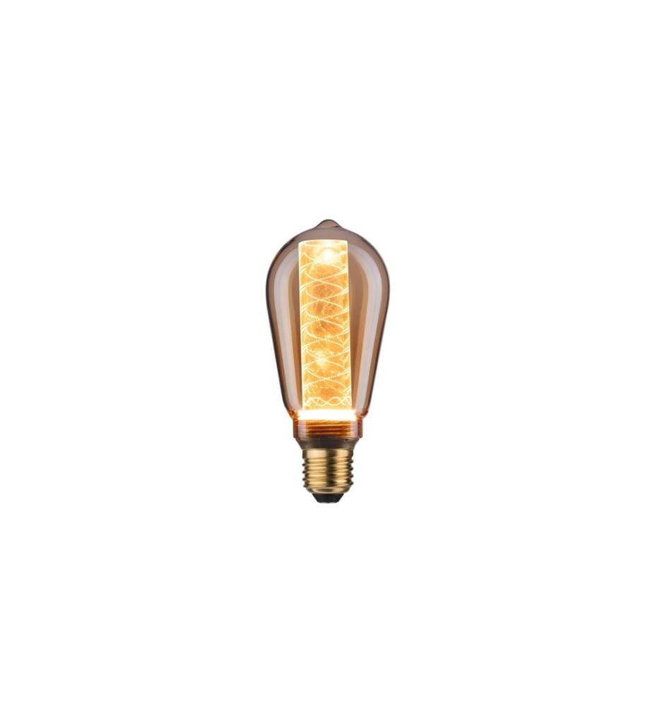 PAULMANN - Lampe Vintage Kolben 4 W (21 W) E27 Spiralmuster