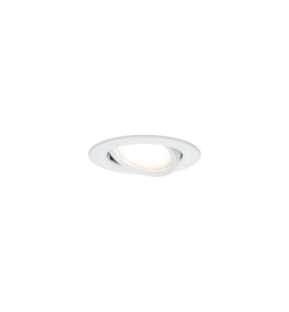Spot encastrable Paulmann Nova Plus Coin Set, 3 x 6 W, 2700 K, Blanc