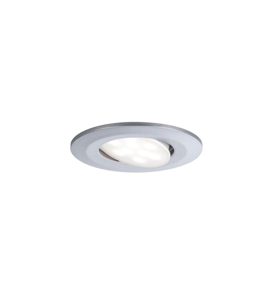 Spot encastrable Paulmann LED Calla kit de base, 10 x 5,2W, 4000K, chrome