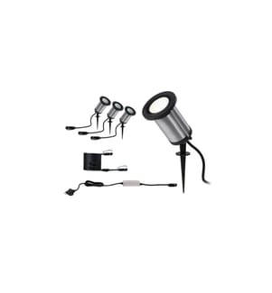 Paulmann Gartenspot Plug & Shine Classic 32° 3000 K, Basisset