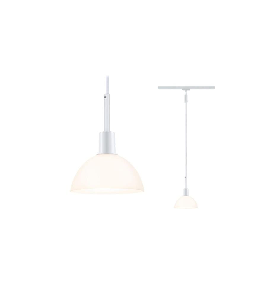 Paulmann Suspension URail Sarrasani, 1 x E14, 20 W, Blanc/ Opal