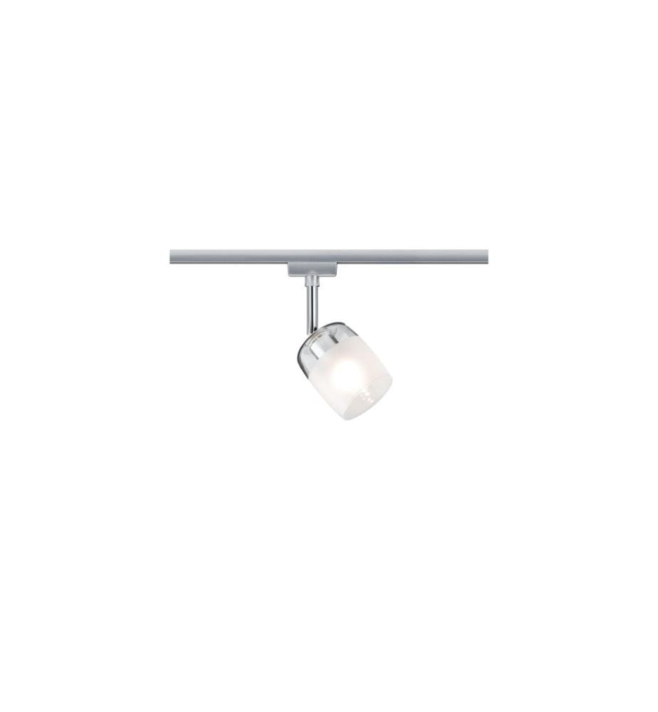 Paulmann Schienenspot URail Blossom, 1 x G9, 10 W, Chrom/ Klar