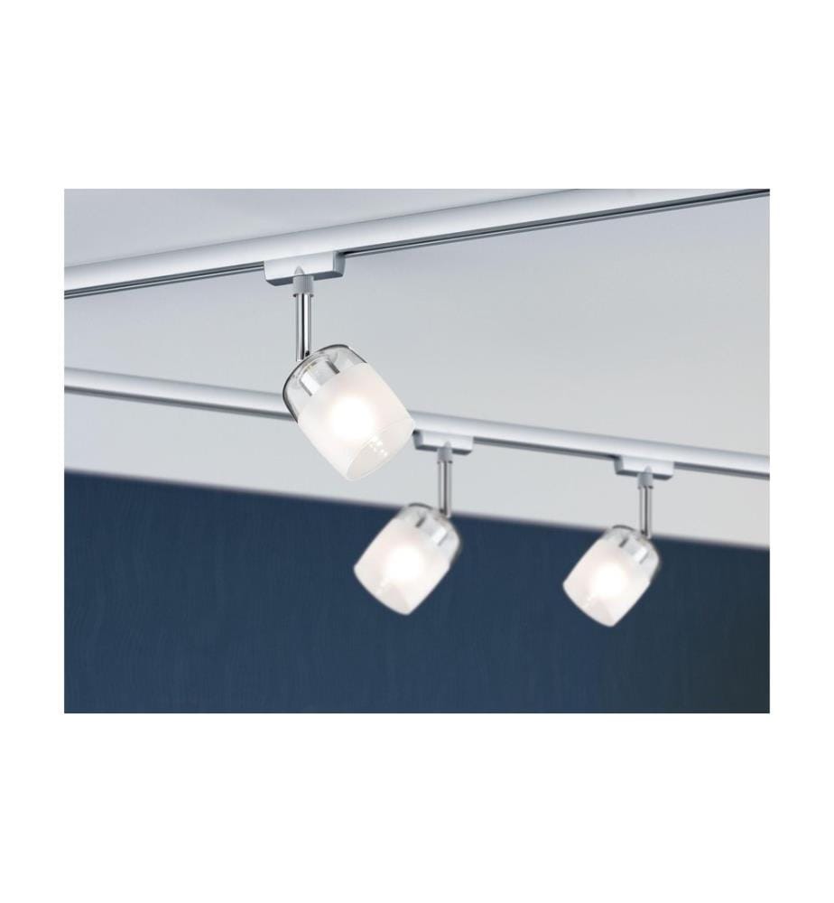 Paulmann Schienenspot URail Blossom, 1 x G9, 10 W, Chrom/ Klar