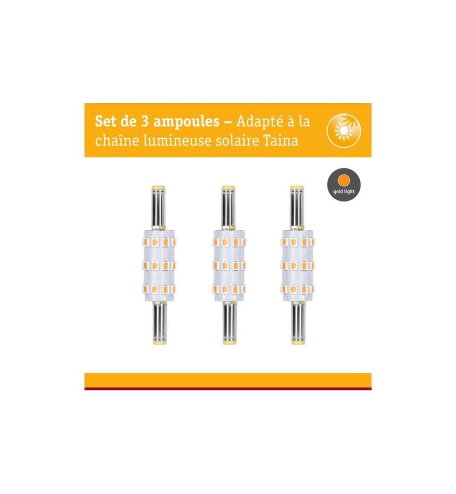 Paulmann Borne solaire LED Taina Remplacement 2200K 50 lm
