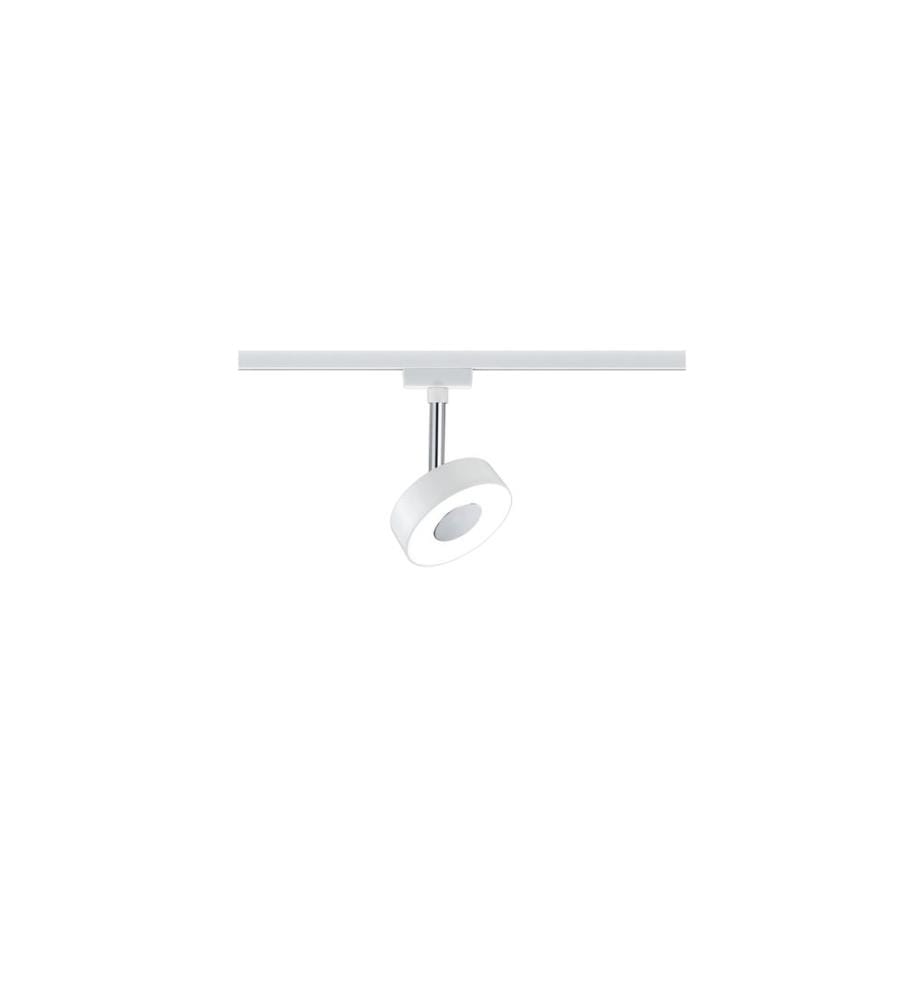 Paulmann LED spot sur rail URail Circle, 5.3 W, 2700 K, blanc