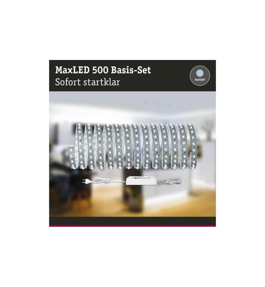 Paulmann LED-Stripe MaxLED 500 6500 K, 5 m Basisset