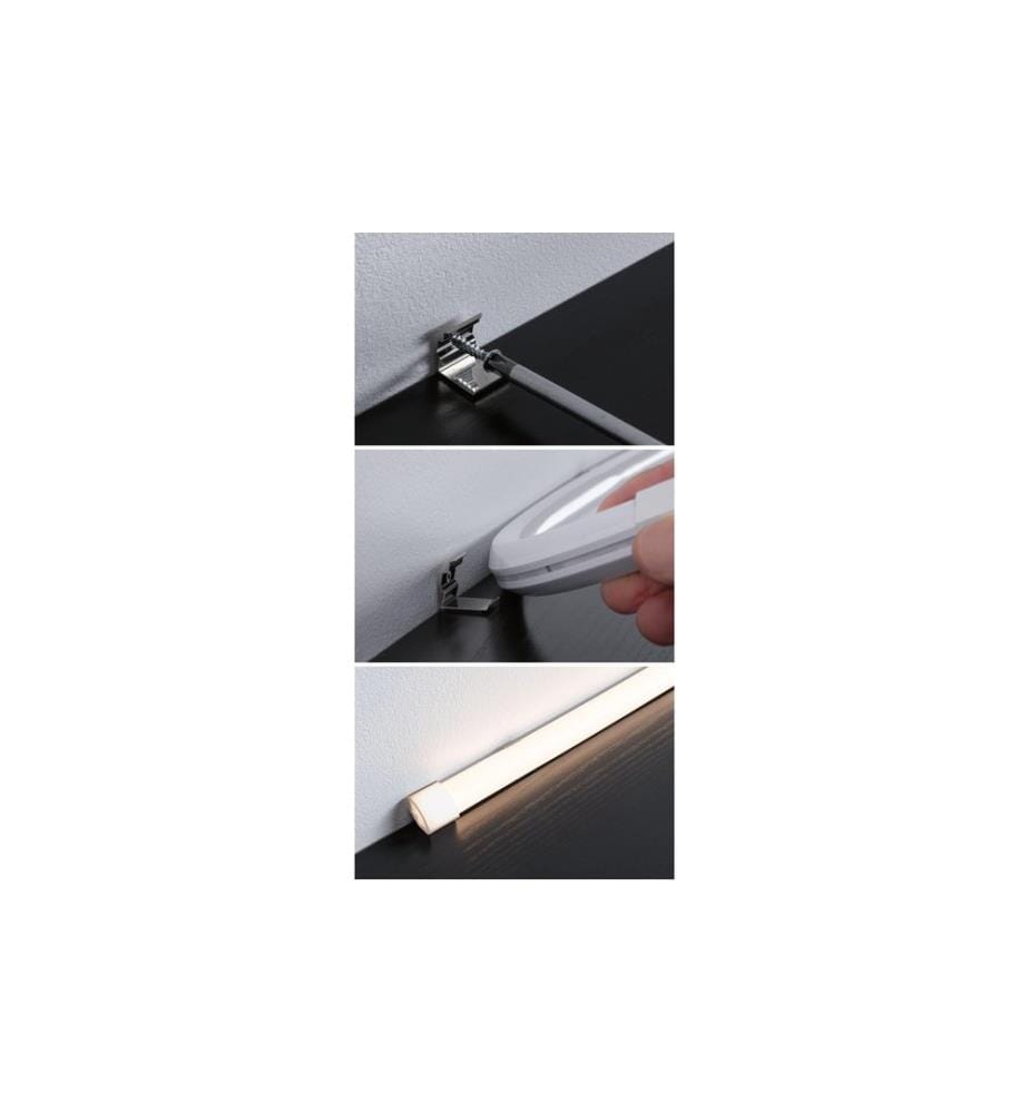 Paulmann LED-Stripe SimpLED Delta 1m beschichet 4.5W 660 lm/m 3000K