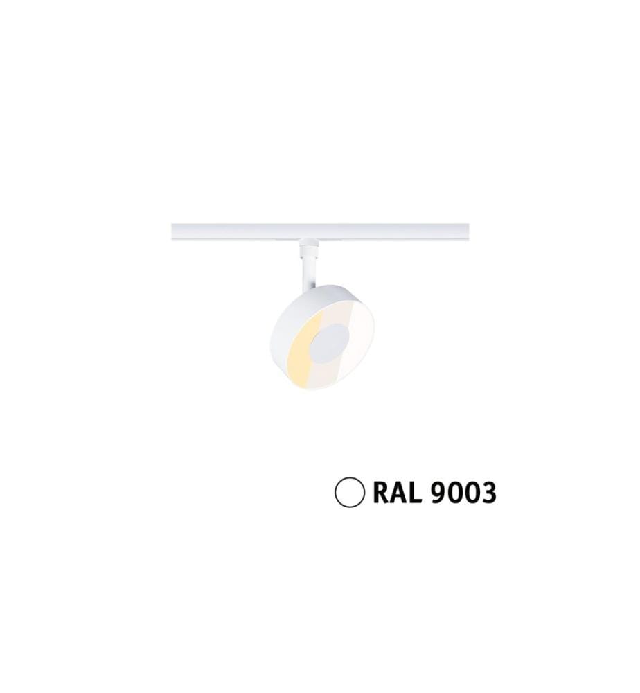 Paulmann URail Spot sur rail Circle dimmable 230 V Blanc