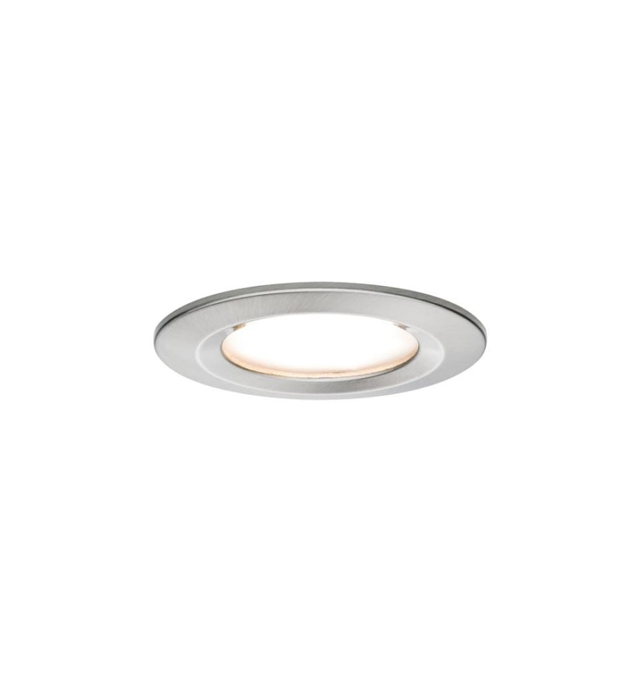 Paulmann Einbauspot Nova Plus Coin Starr Set, 3 x 6 W, 2700 K, Eisen