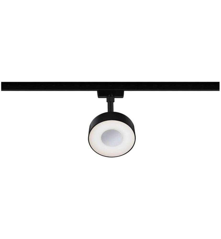 Paulmann URail Spot LED Circle individuel 210 lm, 5W, noir