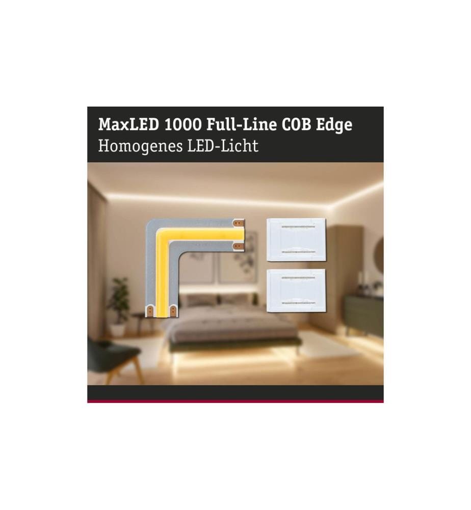 Paulmann MaxLED 1000 Bande LED Full-Line COB Edge 90°