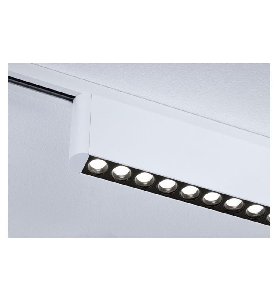 Paulmann URail barre lumineuse LED Zelos 10W, 4000K, blanc signal