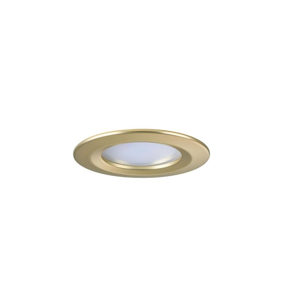 Luminaire encastré Paulmann LED Nova Coin fixe 3-Step-Dim Or