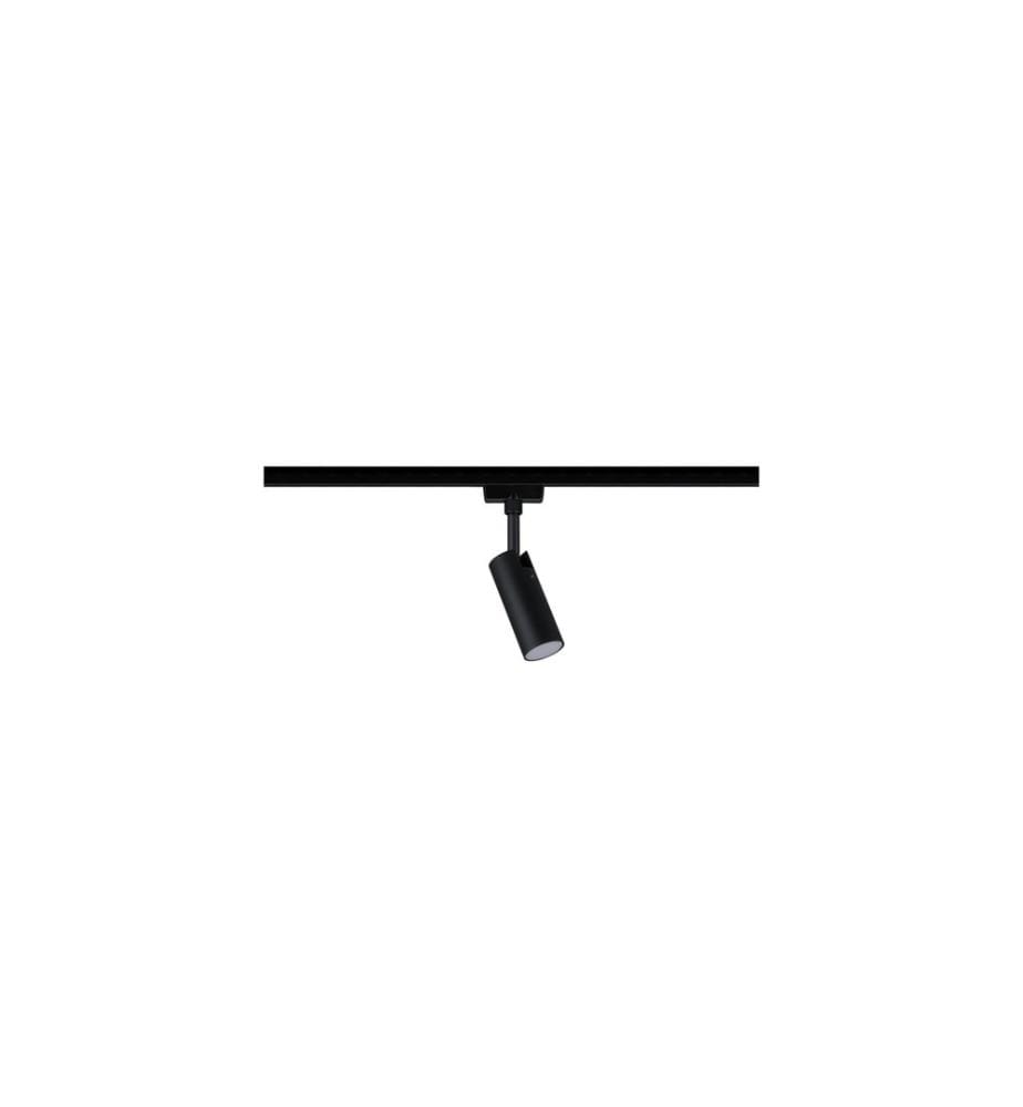 Paulmann Spot de rail LED URail Tubo, 5 W, 4000 K, noir