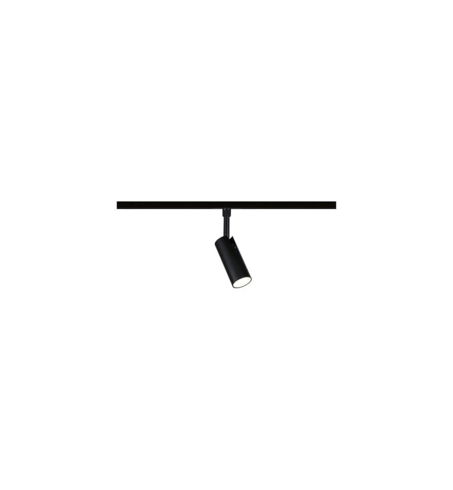Paulmann URail Spot sur rail Tubo Spot simple Noir matt