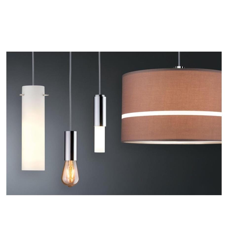 Paulmann Suspension Urail 2Easy Basic, 1 x E27, 20 W, Blanc/Chrome