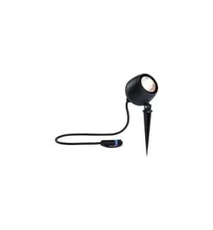 Paulmann Gartenspot Plug & Shine Kikolo, 60°, 3000K, 7.2W, Anthrazit