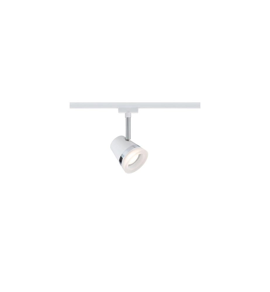 Paulmann spot sur rail URail Spot Cone, 1 x GU10, 10 W, blanc