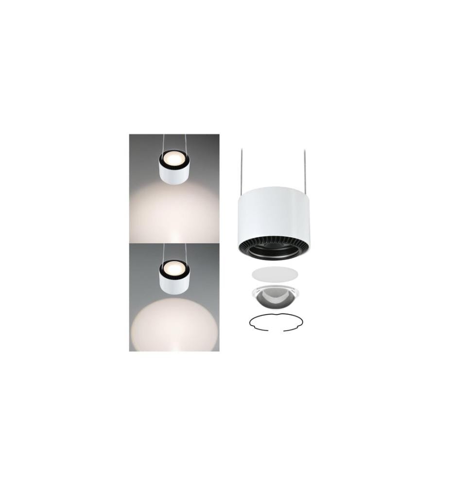 Paulmann Suspension LED URail Aldan, 13W, 2700 K, Blanc