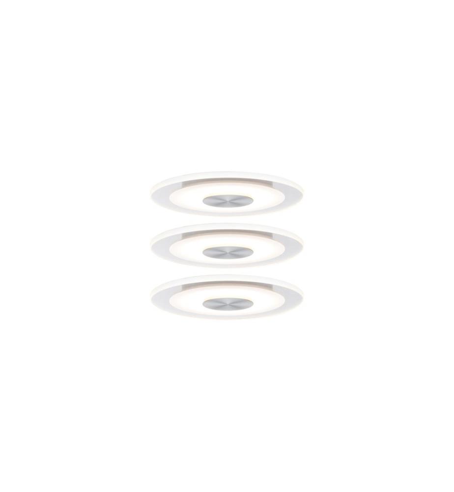 Paulmann Einbauleuchte LED Whirl Basisset 3x 4.9W
