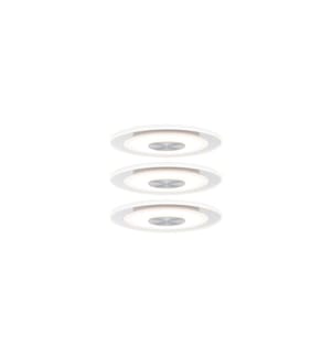 Paulmann Einbauleuchte LED Whirl Basisset 3x 4.9W