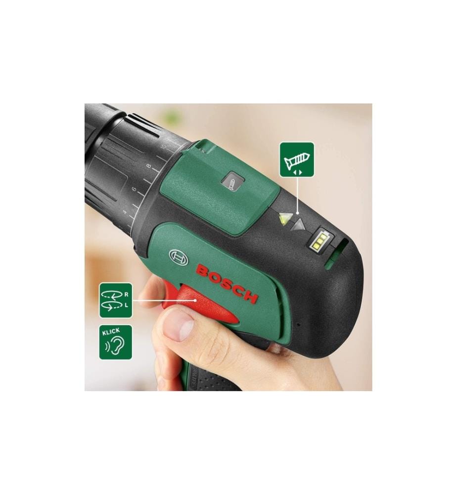 BOSCH - Perceuses à percussion sans fil EasyImpact 12 Kit