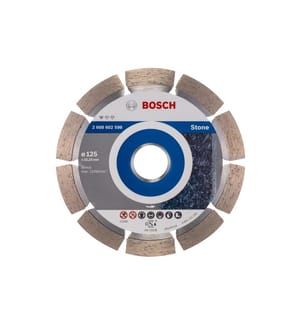BOSCH - Professional Disque de coupe diamanté Standard for Stone Ø 125