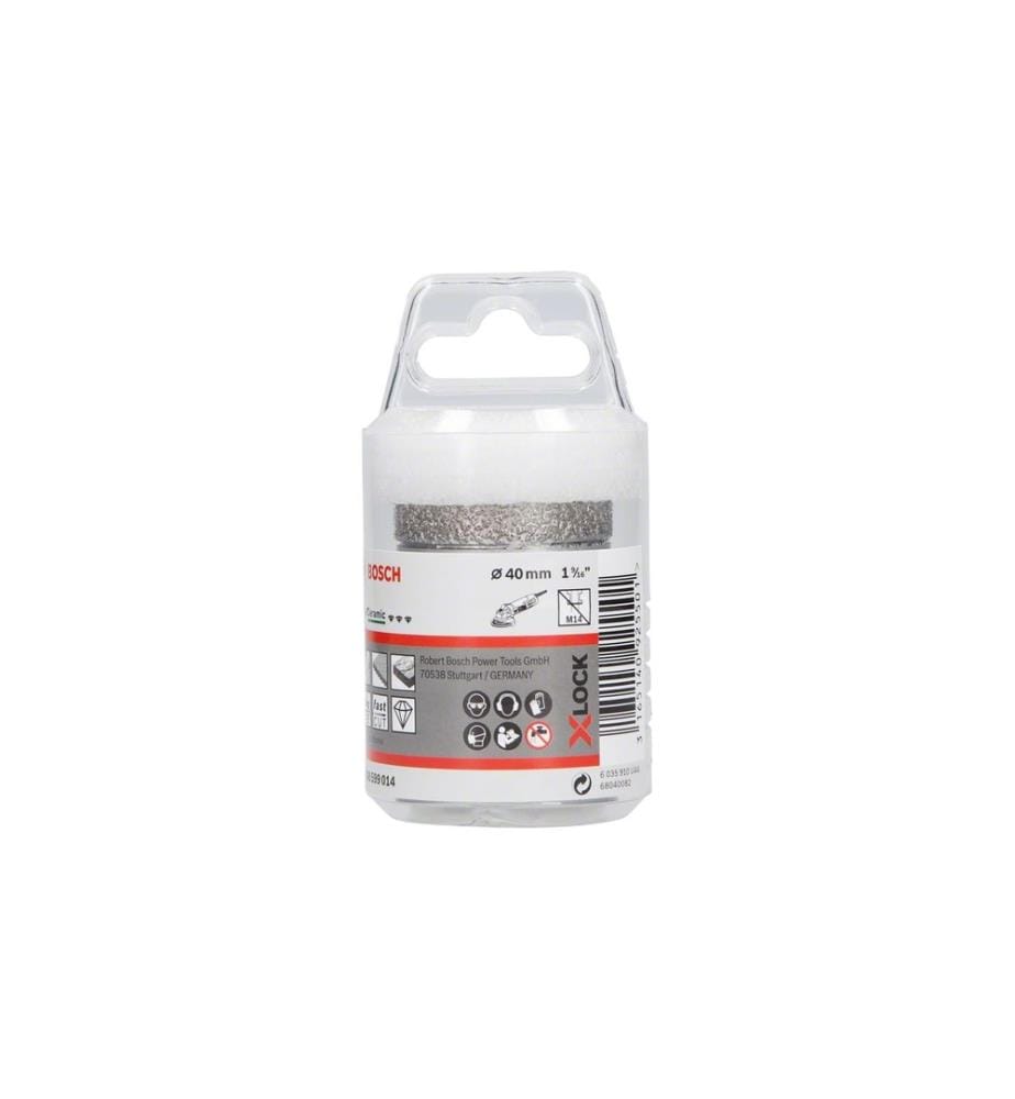 BOSCH - Professional Forage à sec au diamant X-LOCK 40 x 35 mm