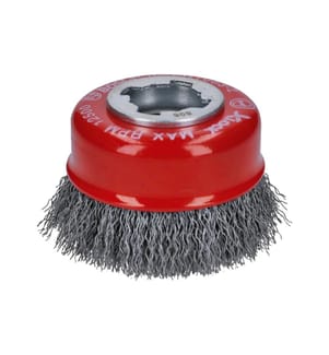 BOSCH - Professional Topfbürste X-Lock 75 mm, gewellter Stahldraht