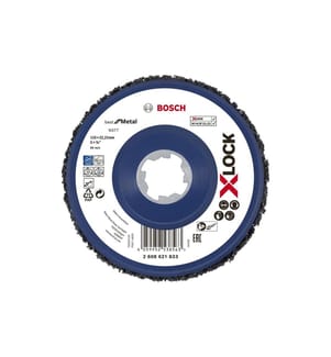 BOSCH - Professional N377 Disque de nettoyage X-LOCK 125 mm