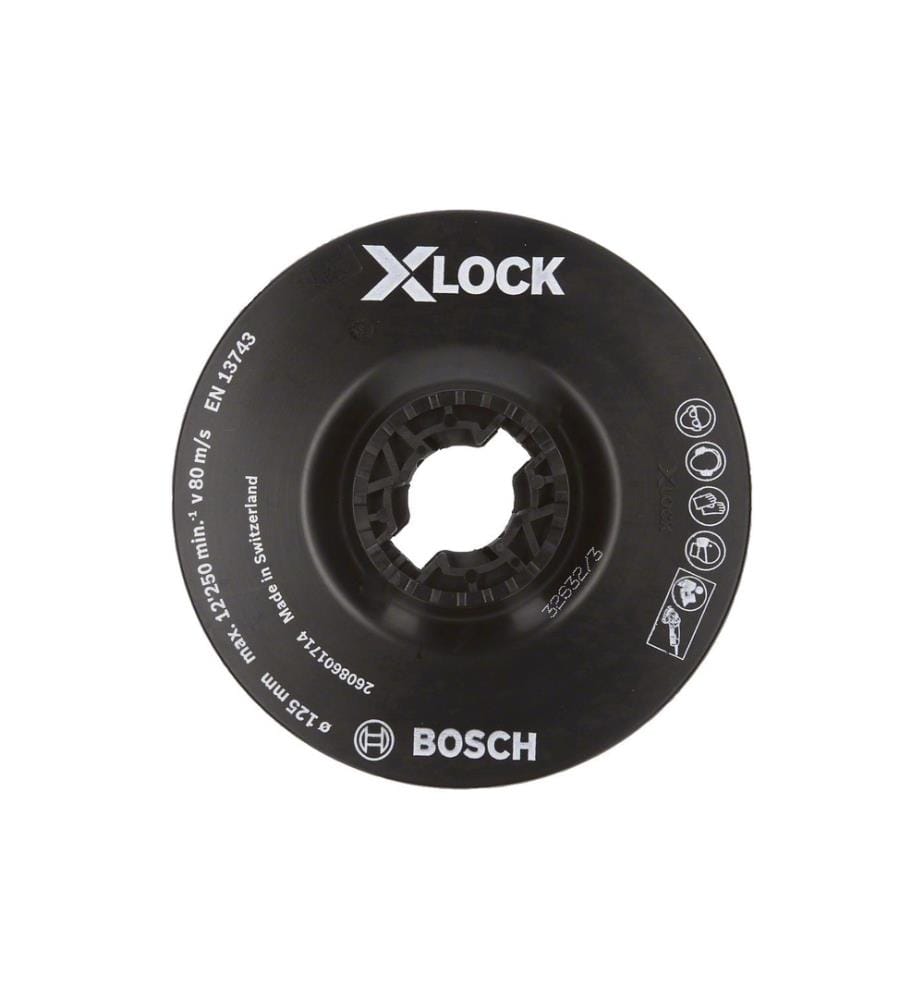 BOSCH - Professional Plateau de soutien X-LOCK 125 mm souple