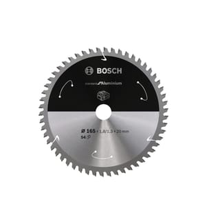 BOSCH - Professional Lame de scie circulaire Standard for Aluminium Ø 165, Z 54