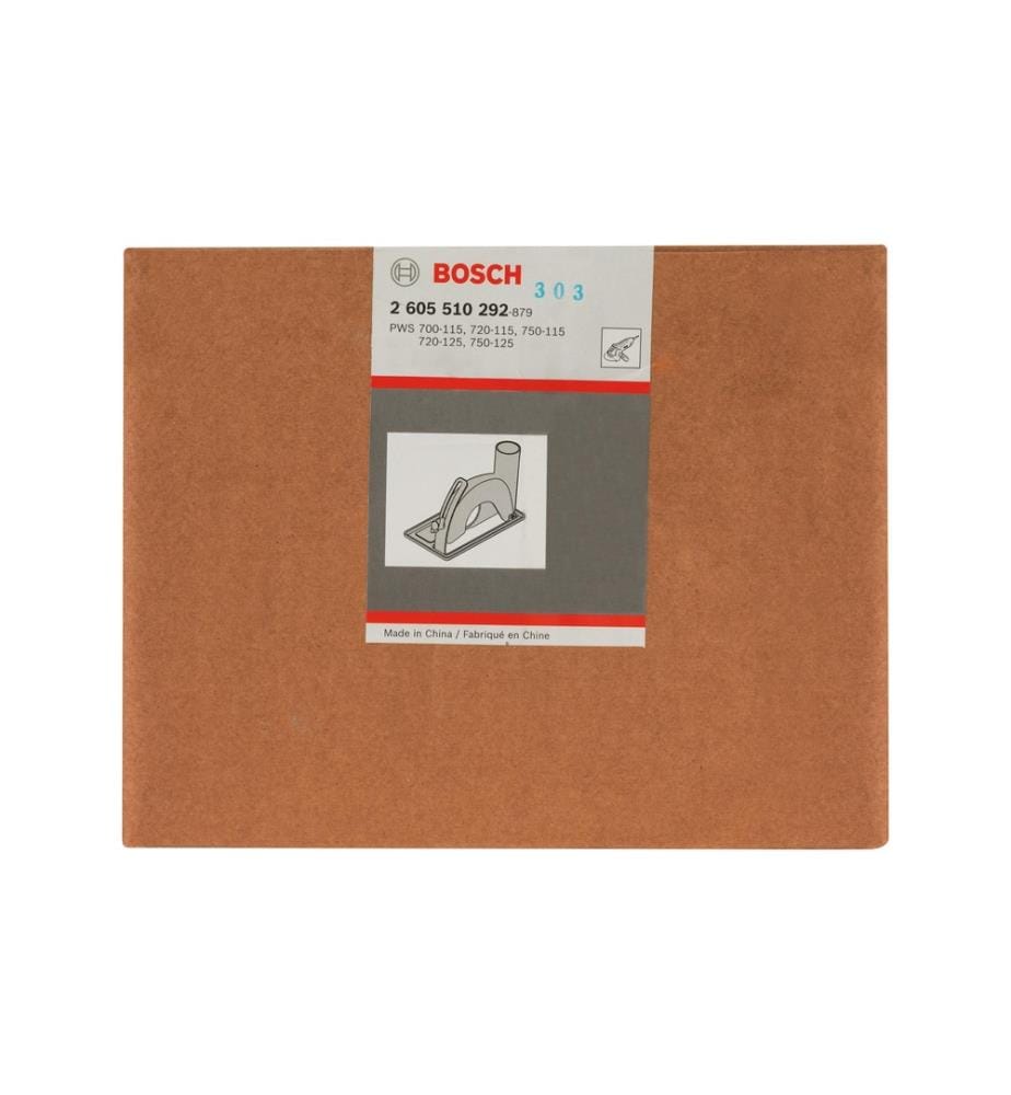 BOSCH - Professional Chariot de guidage avec tubulure d'aspiration, 115 / 125 mm