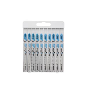 BOSCH - Professional Jeux de lames de scie sauteuse Basic for Metal, 10 pièces