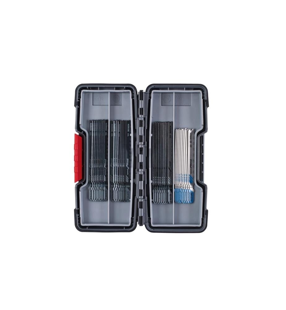 BOSCH - Professional Jeux de lames de scie sauteuse Wood & Metal, 40 pièces