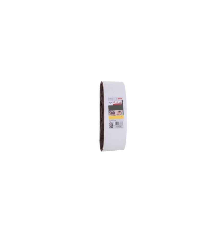 BOSCH - Jeu de 9 bandes abrasives