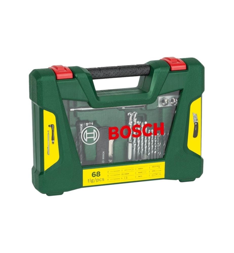 BOSCH - Bohrer- und Bit-Set V-Line, 68-teilig