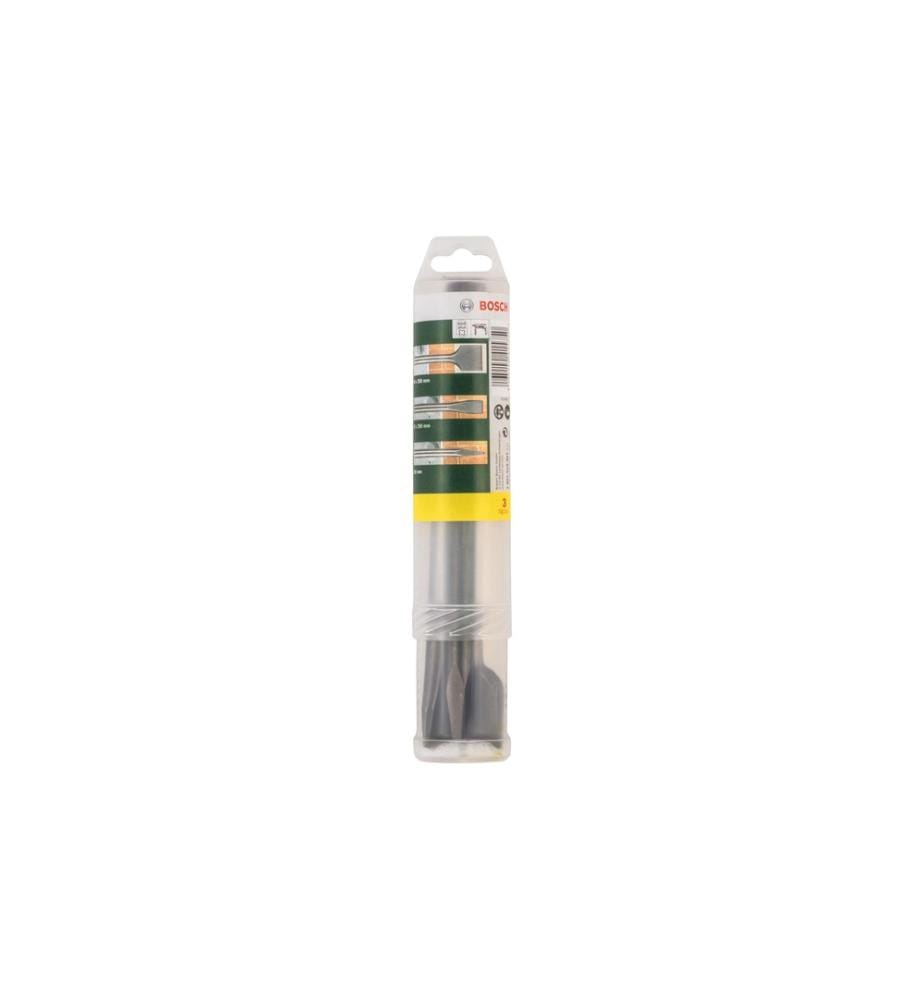 BOSCH - Kits de burins SDS plus, 3 pièces