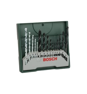BOSCH - Bohrer-Set Mini-X-Line Mixed, 15-teilig