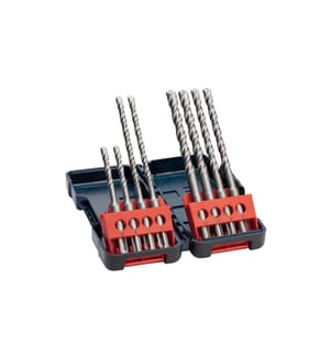 BOSCH - Professional Hammerbohrer-Set SDS plus-3, 6 - 10 mm, 8-teilig