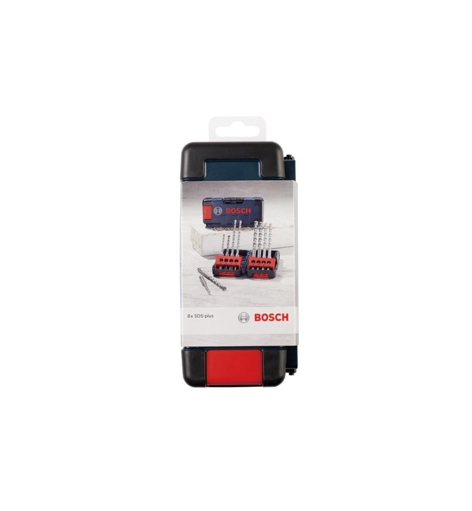 BOSCH - Professional Kits de forets marteaux SDS plus-3, 6 - 10 mm, 8 pièces