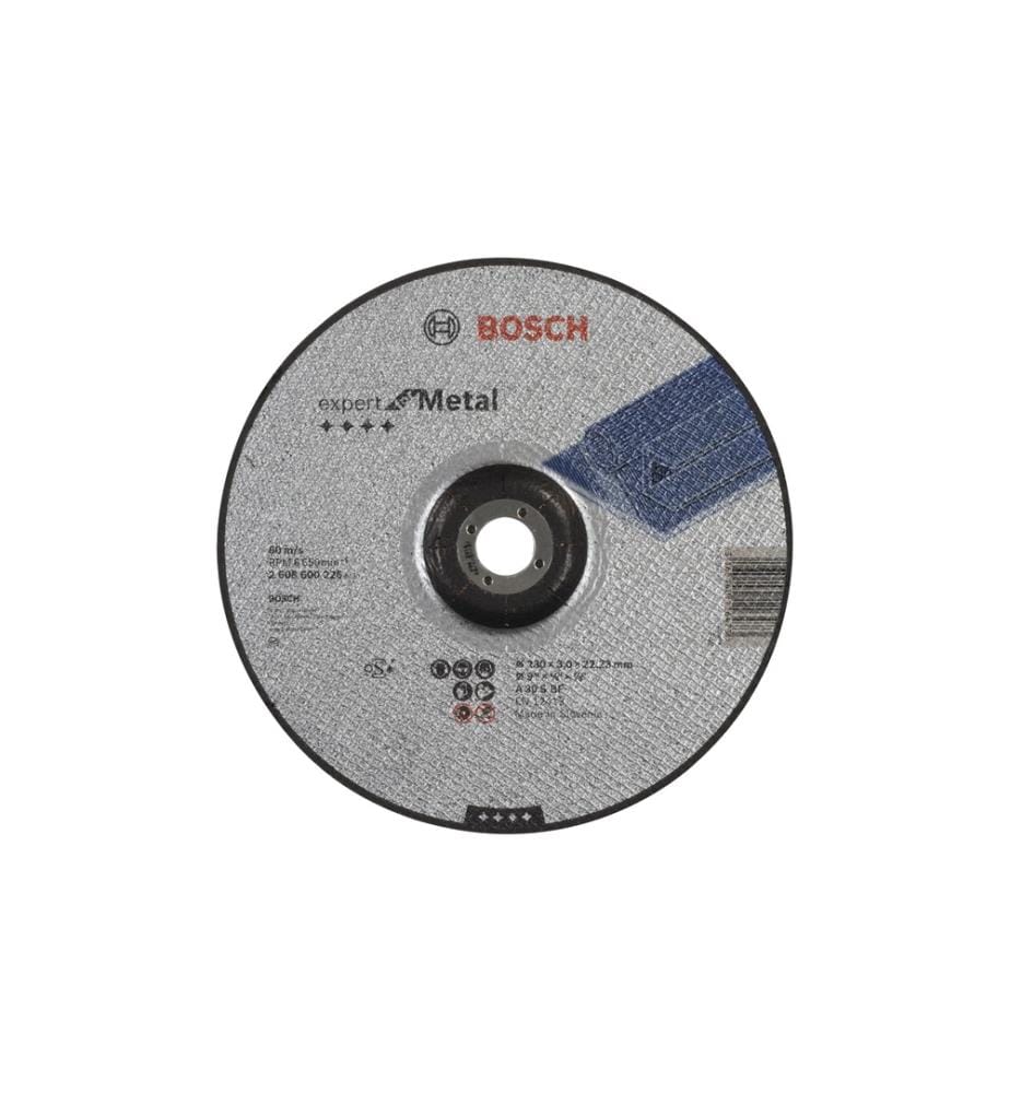 BOSCH - Professional Disque à trancher coudé Expert for Metal, 230 x 3 mm