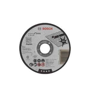 BOSCH - Professional Disque à trancher droit Expert for Inox, 115 x 1 mm