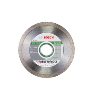 BOSCH - Professional Disque à tronçonner diamanté Standard for Ceramic, 115 x 1.6 x 7 mm