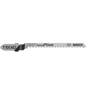BOSCH - Professional Stichsägeblätter-Set T 101 AO Clean for Wood, 5-teilig
